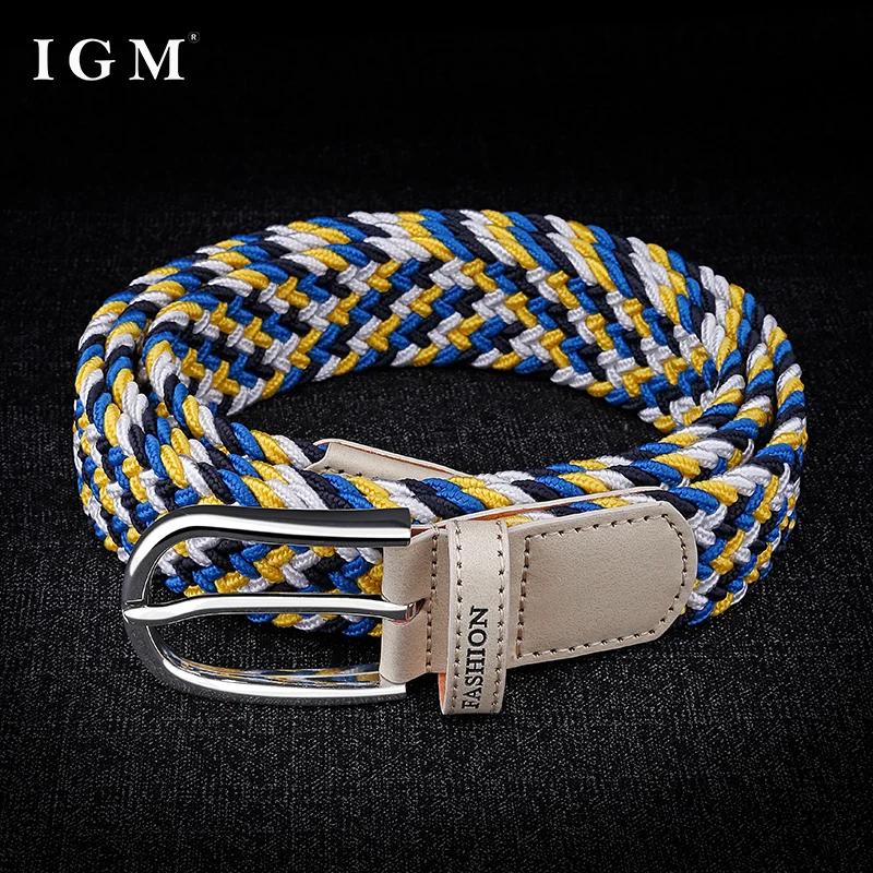 Woven Elastic Belt for Men and Women