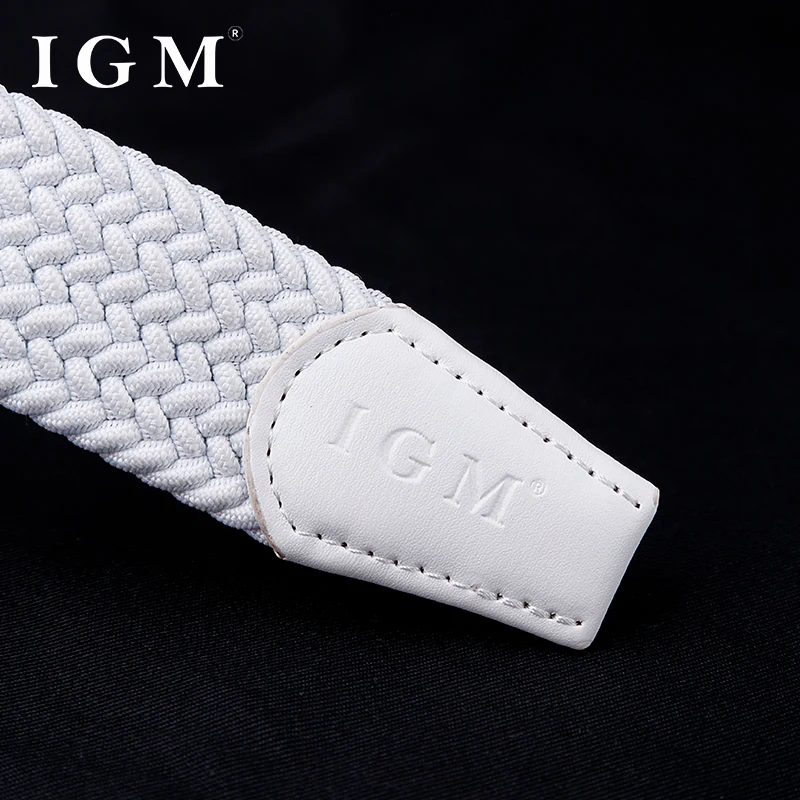 White Braided Belt for Men and Women