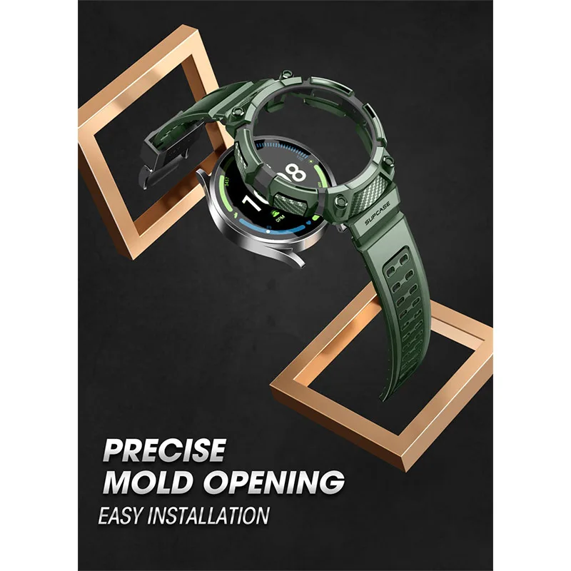 Rugged Case and Strap Bands for Galaxy Watch 5
