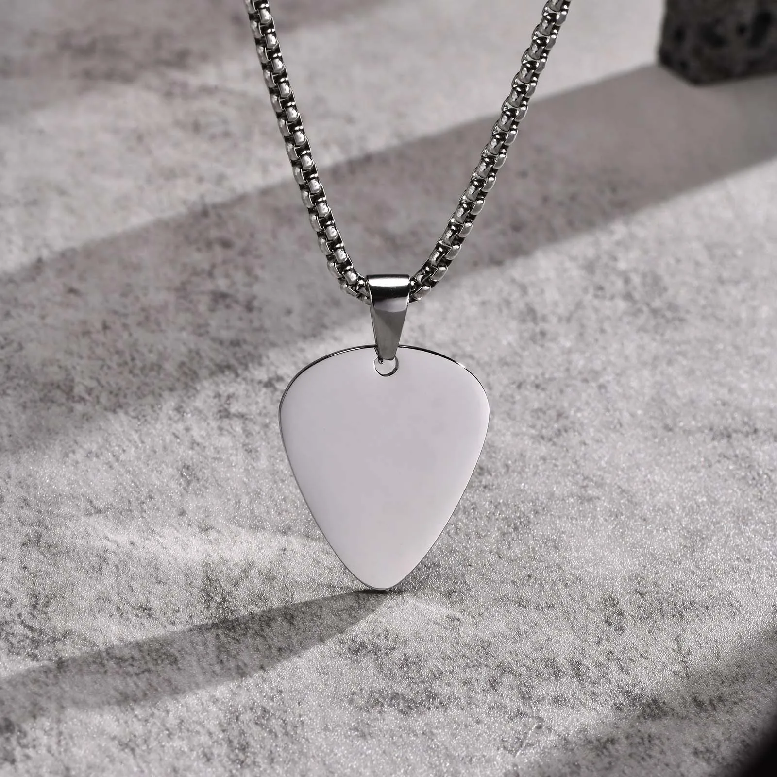 Guitar Pick Necklace for Men