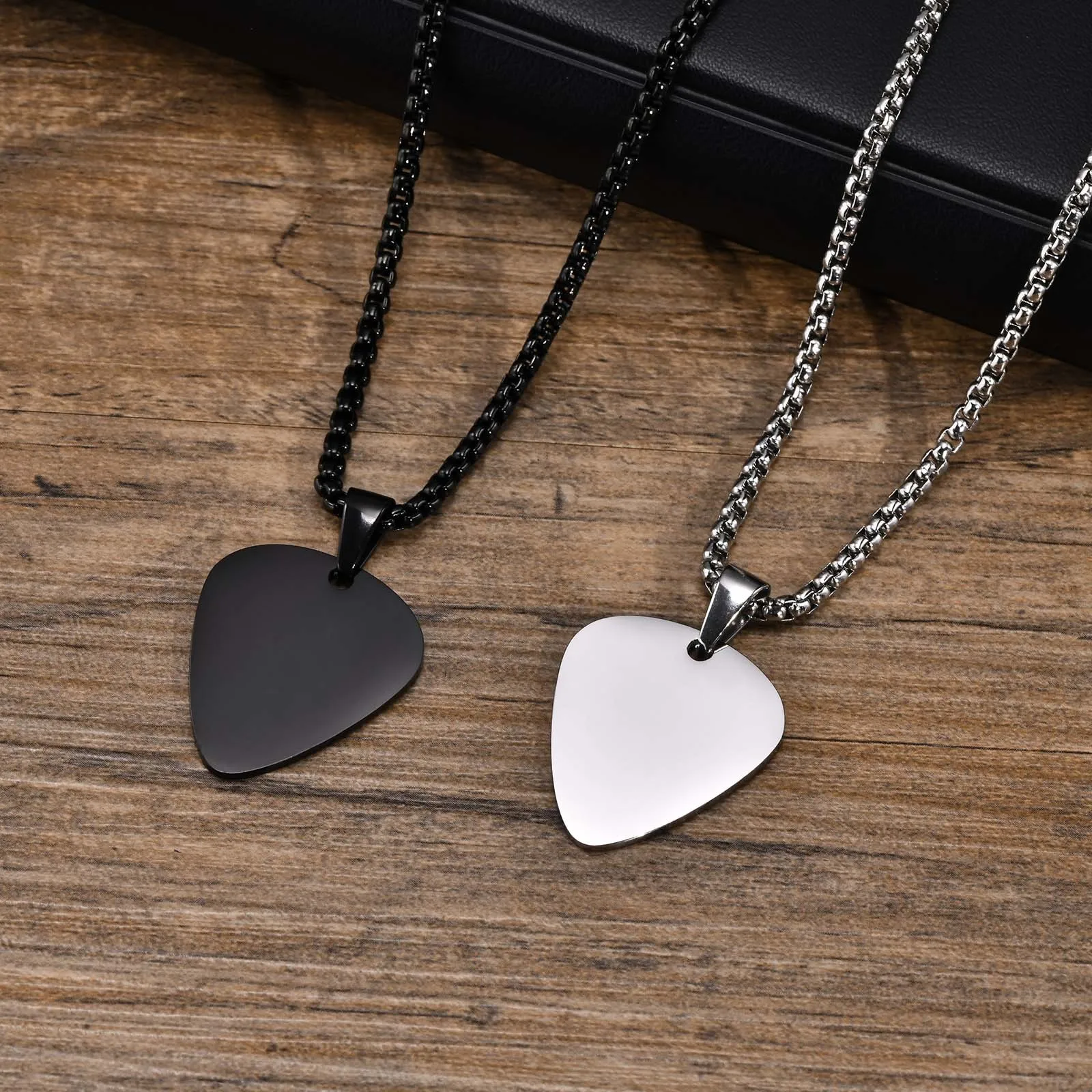 Guitar Pick Necklace for Men