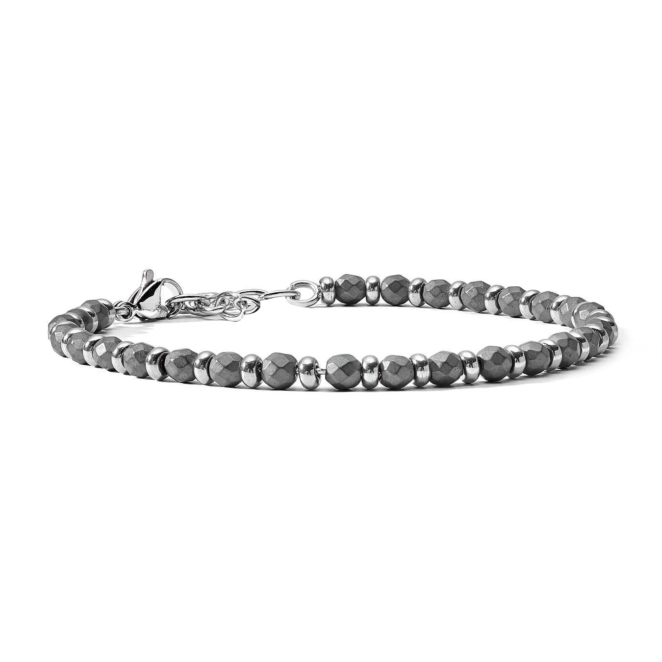 Men’s Beaded Hematite Bracelet