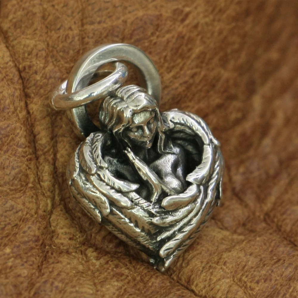 925 Sterling Silver Angel Pendant