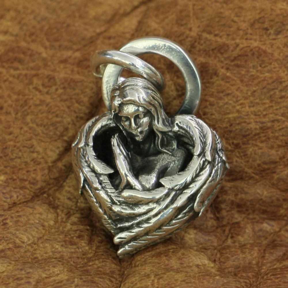 925 Sterling Silver Angel Pendant