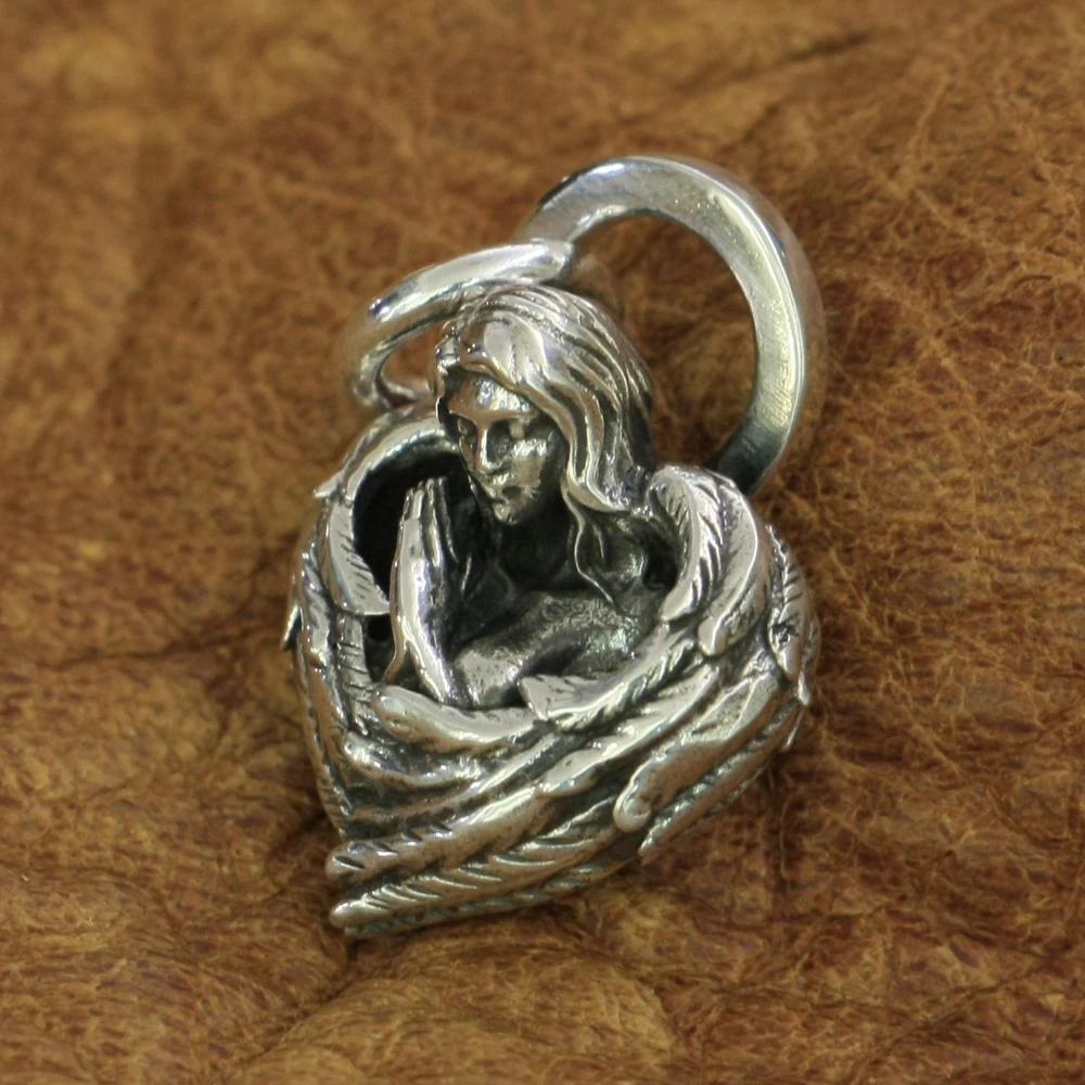 925 Sterling Silver Angel Pendant