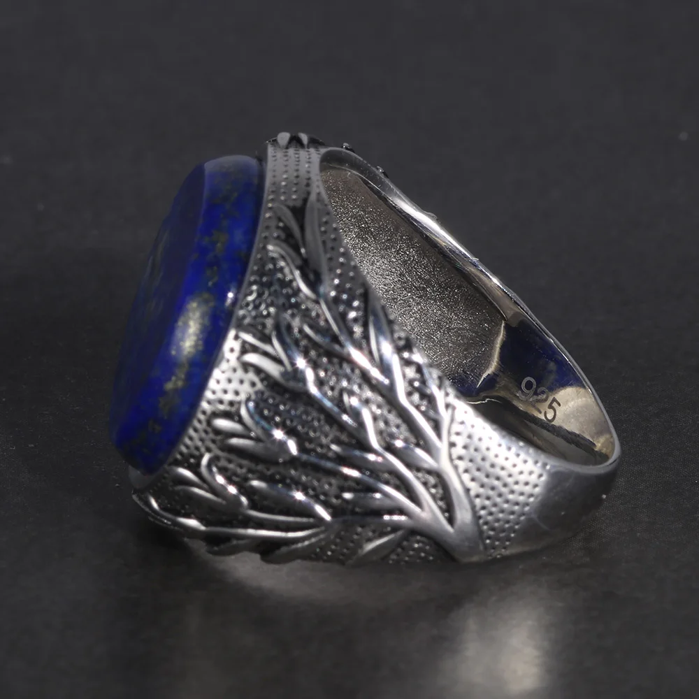 925 Sterling Silver Lapis Lazuli Ring