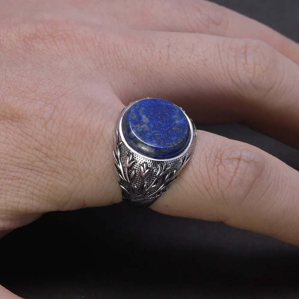 925 Sterling Silver Lapis Lazuli Ring