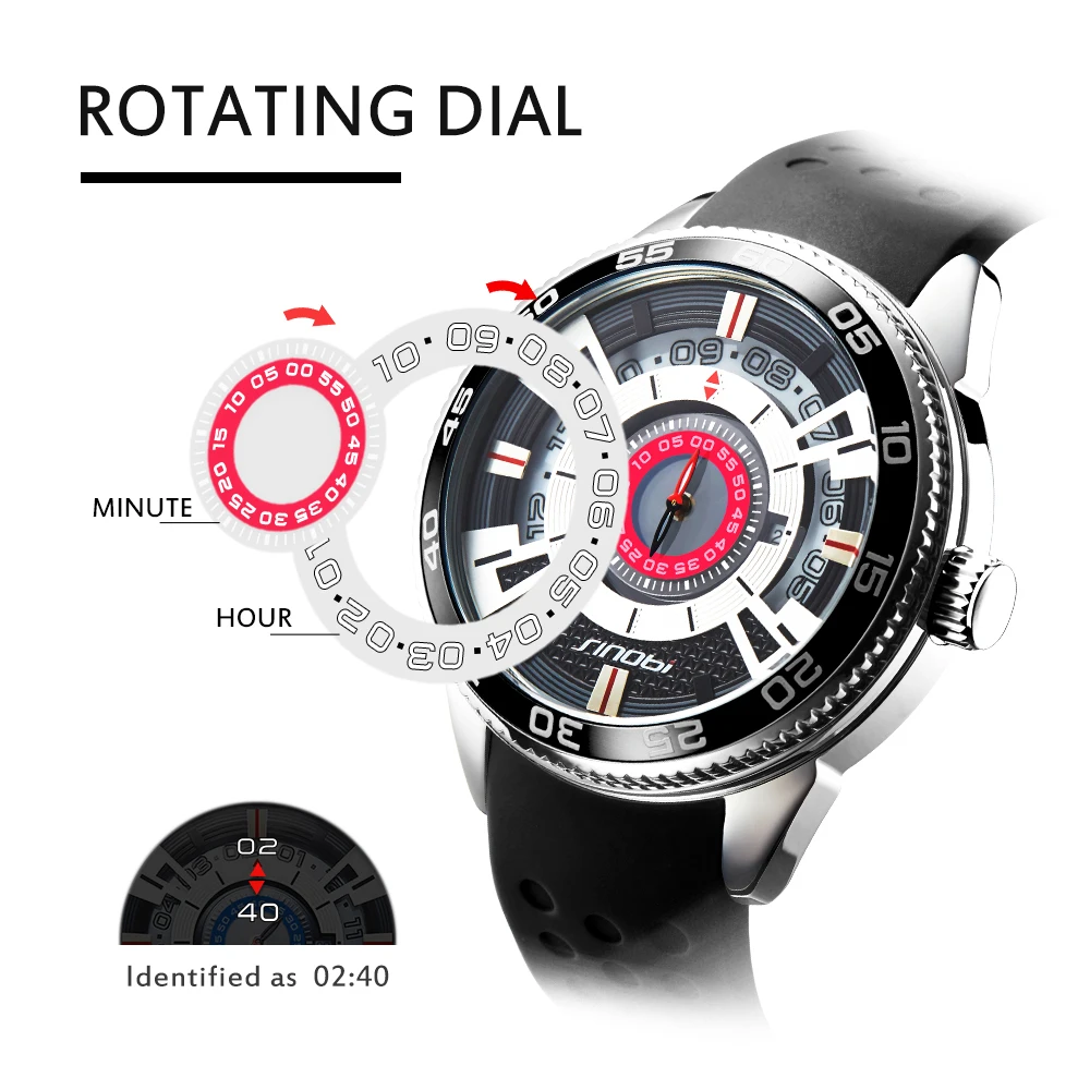 Creative Watches Simulate Car Dashboard
