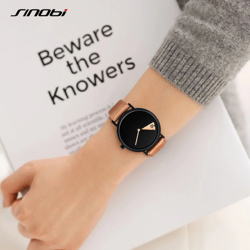 SINOBI Women Minimalist Creative Watch