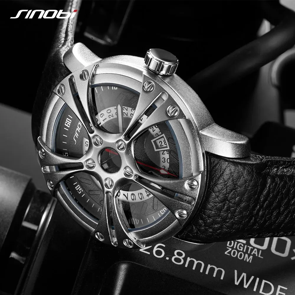 Car Wheel Rim Hub Design Watch