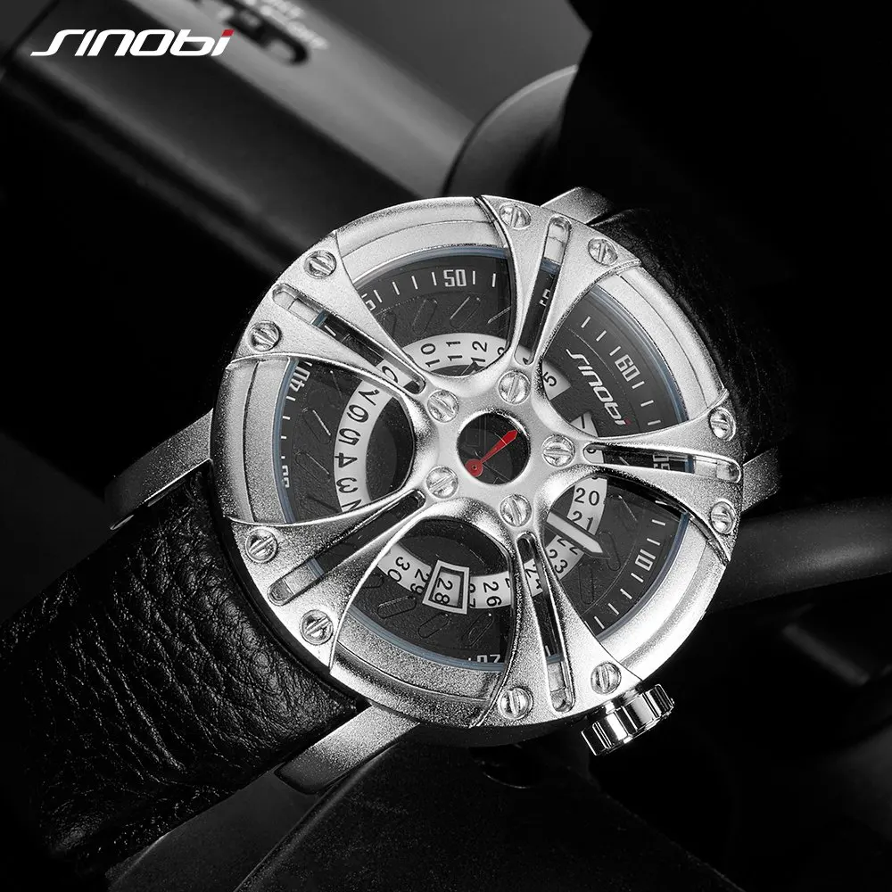 Car Wheel Rim Hub Design Watch
