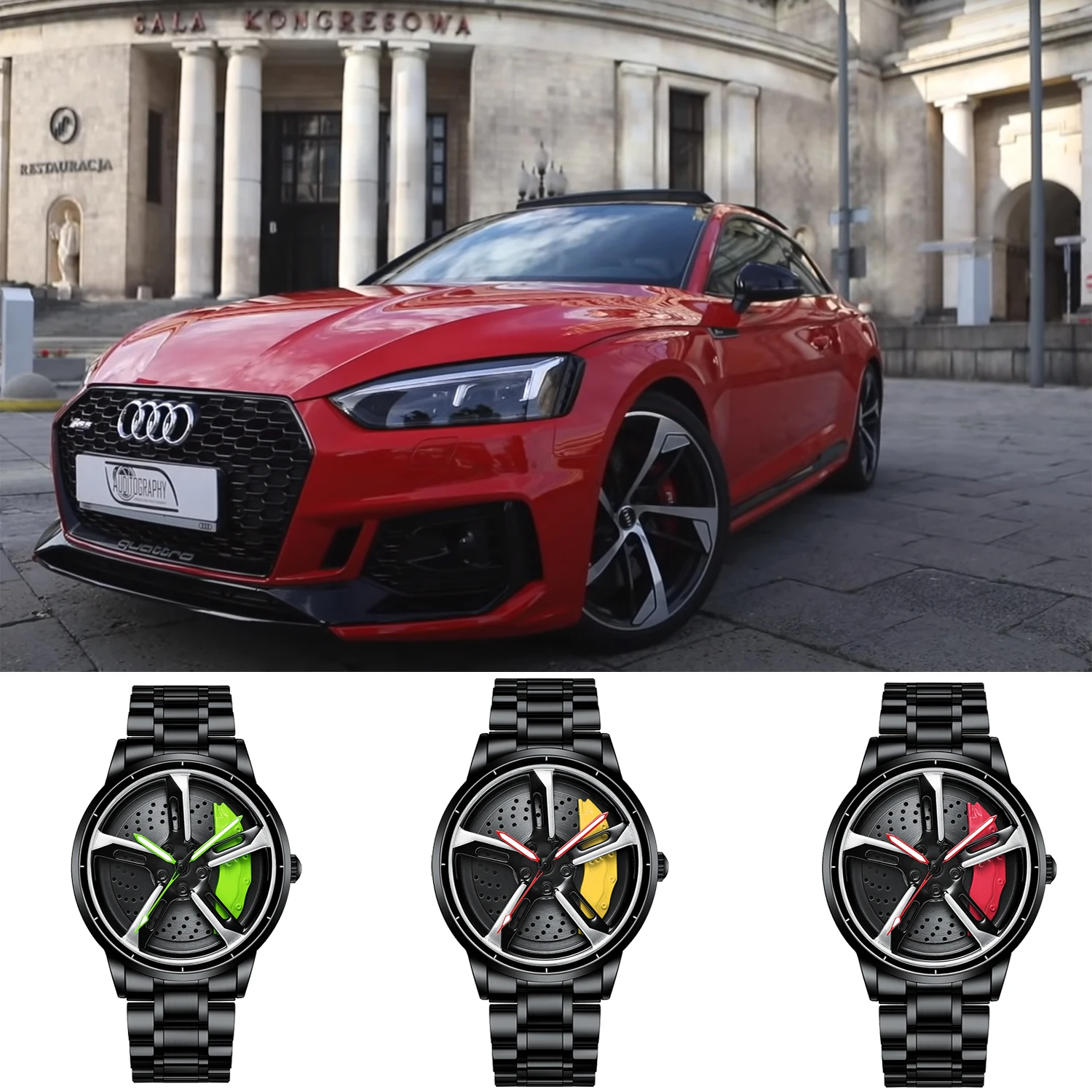 Spinning Wheel Rim Hub Unique Watches