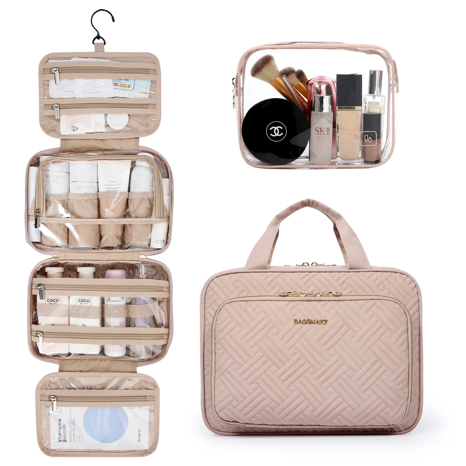 Cosmetic Bag for Women Travel Organizer