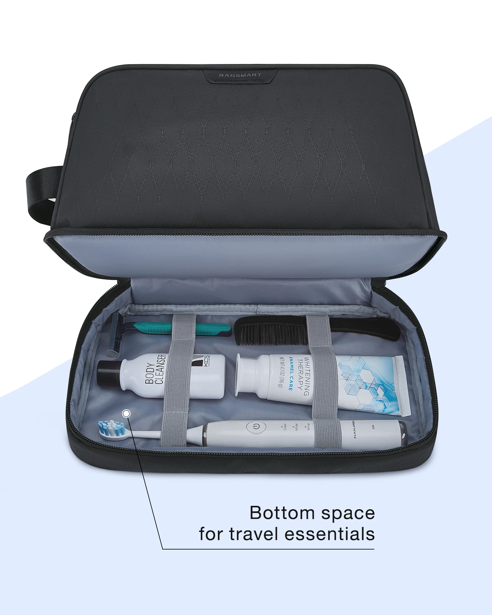 Men's Stylish Dopp Kit Toiletry Bag