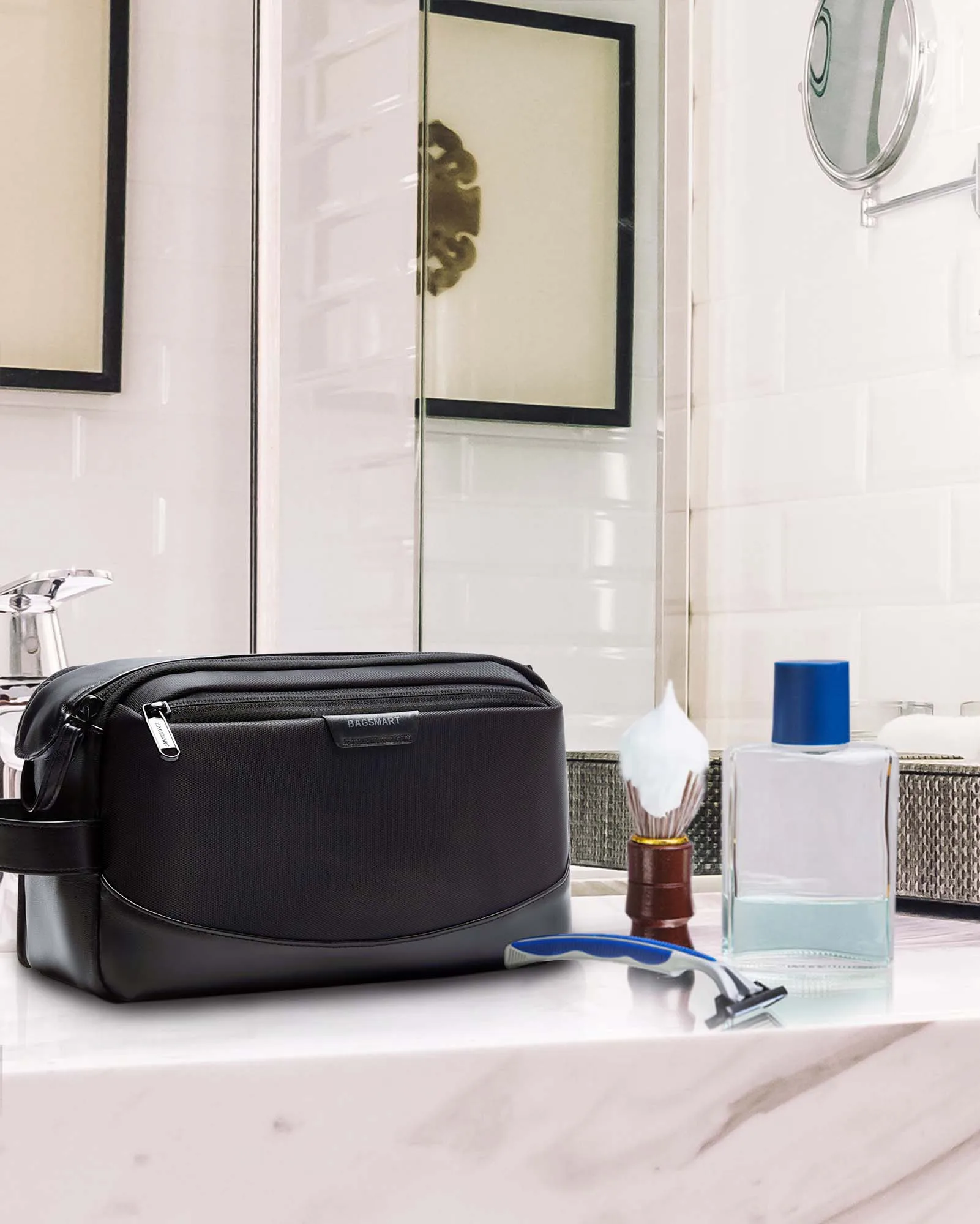 Large Travel Toiletry Organizer Dopp Kit