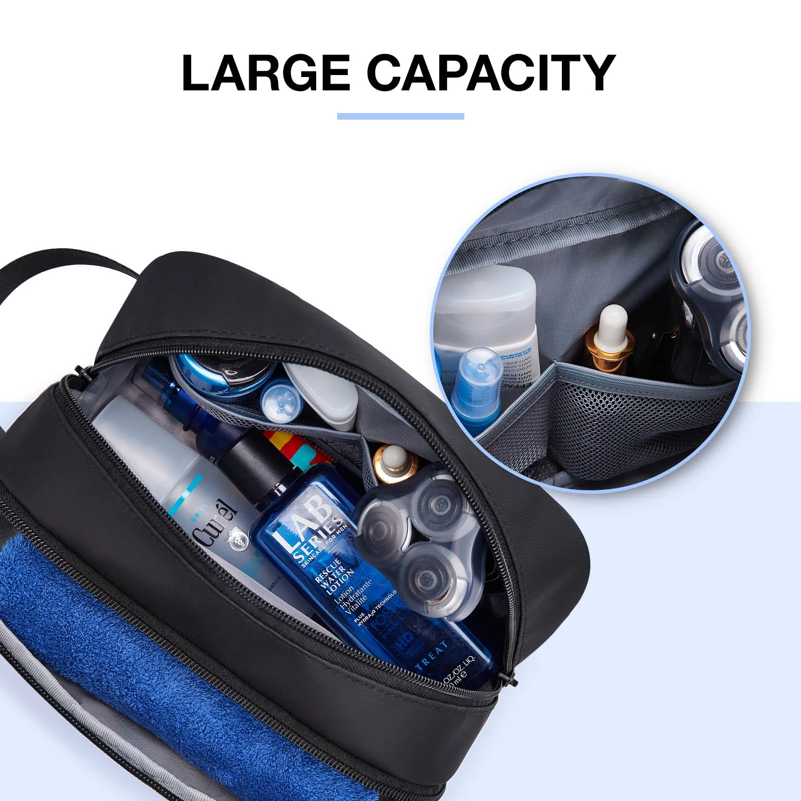 Large Capacity Toiletry Bag for Men