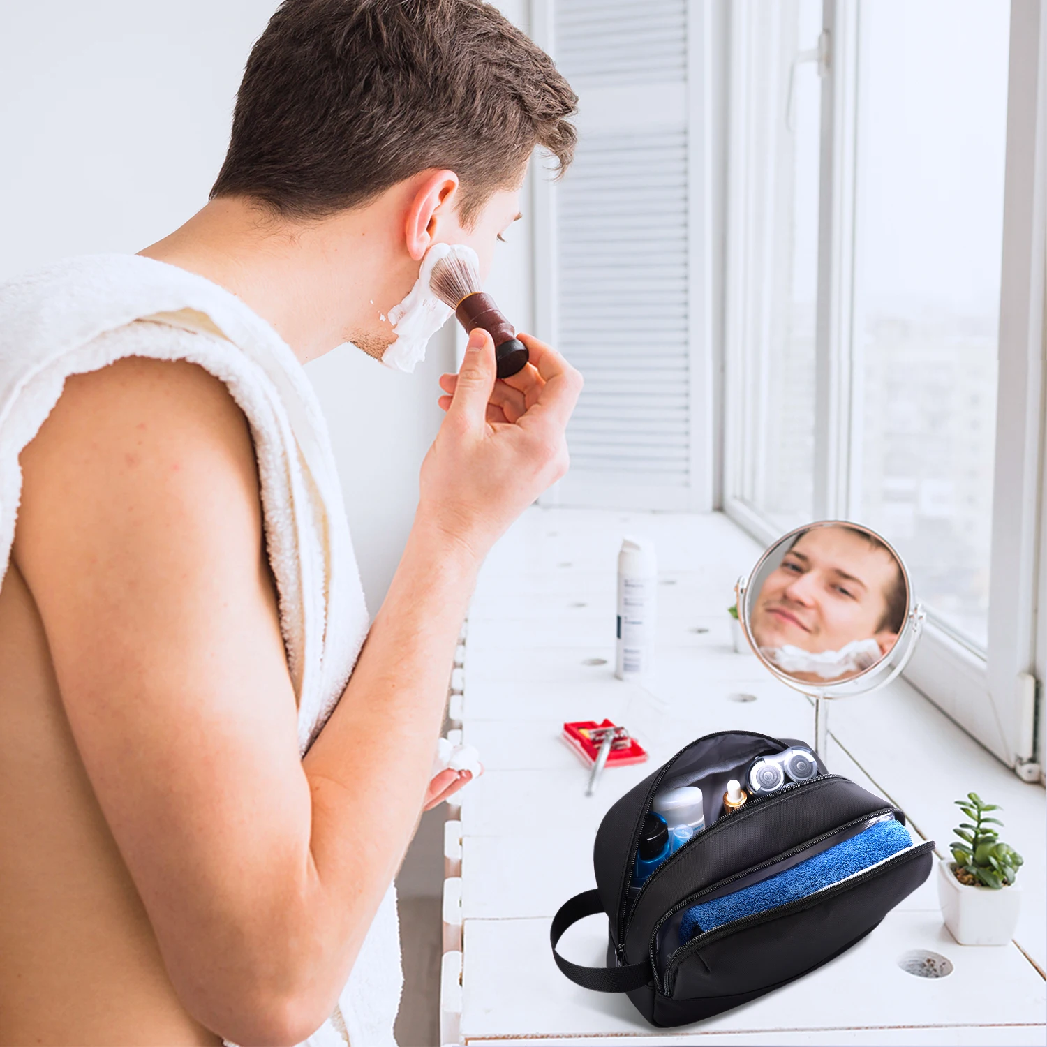 Large Capacity Toiletry Bag for Men