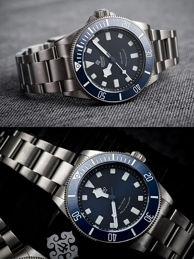 IXDAO X02T Titanium Dive Style Watch