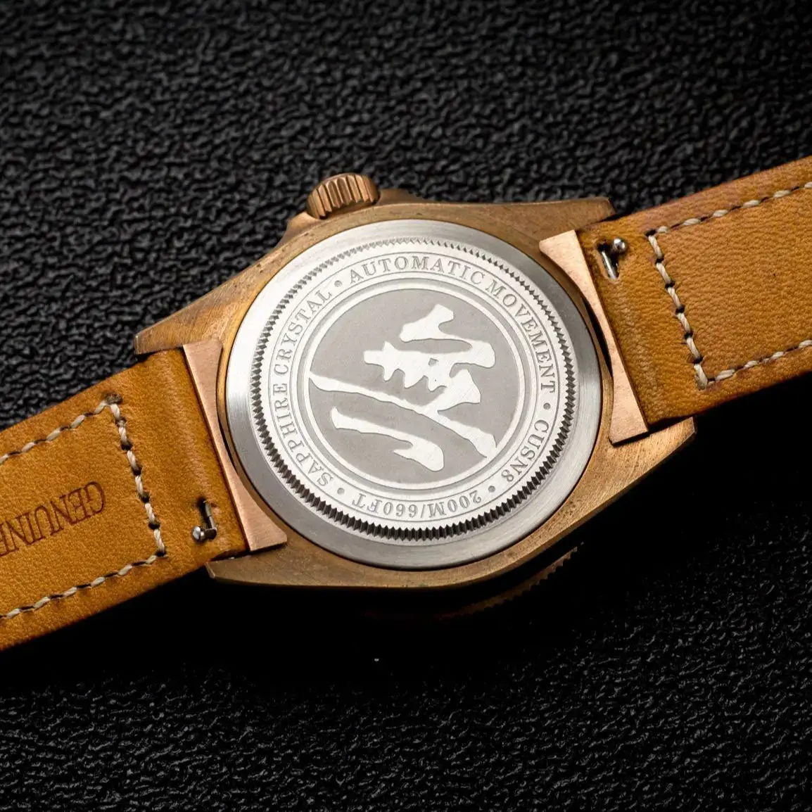 IXDAO 2023 JD-X02T Men's Bronze Watch