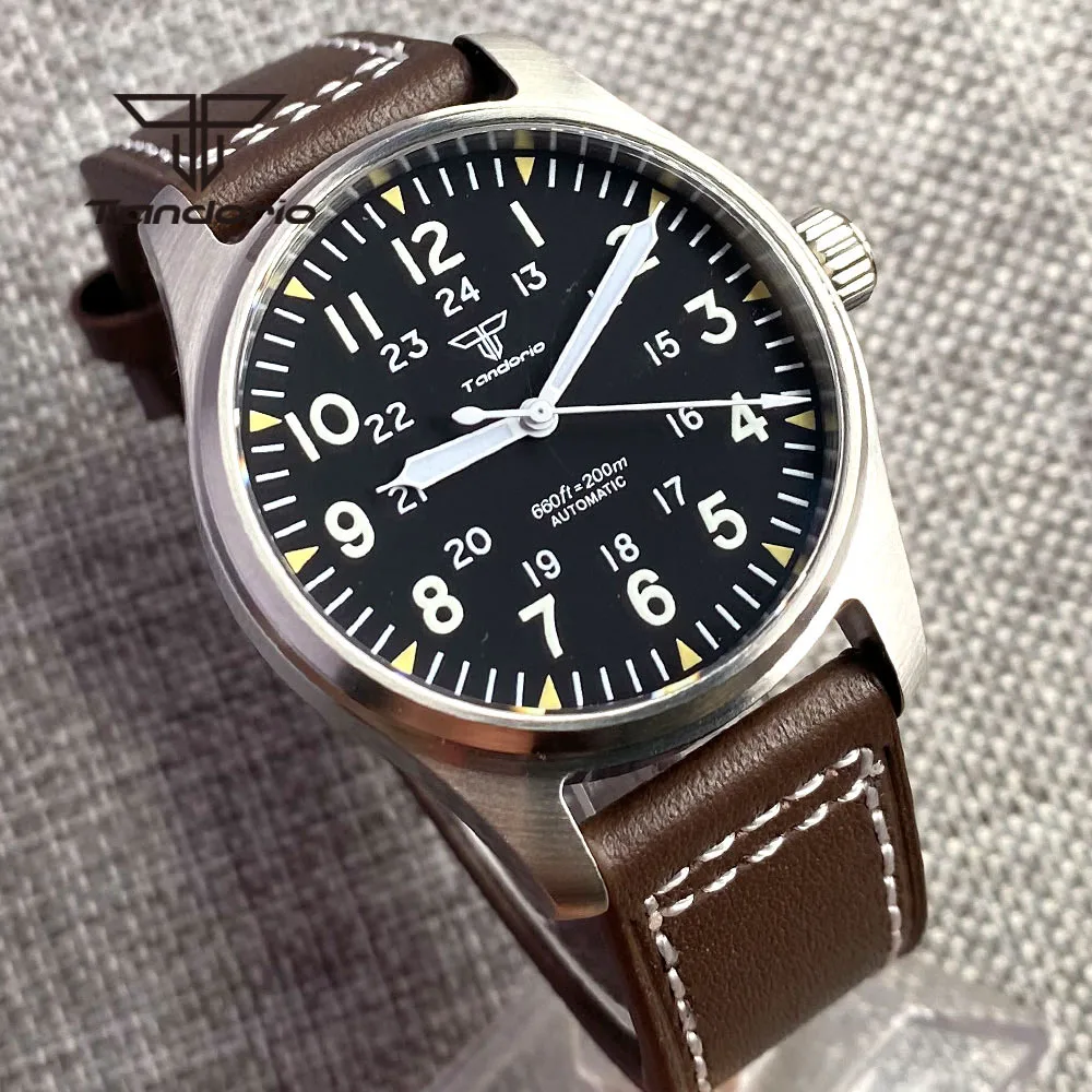Tandorio 39mm Pilot Men's Watch