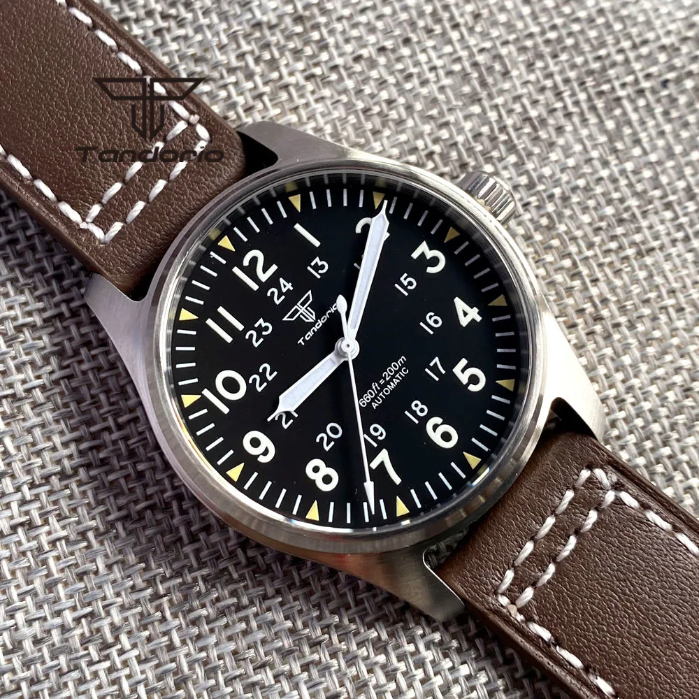 Tandorio 39mm Pilot Men's Watch