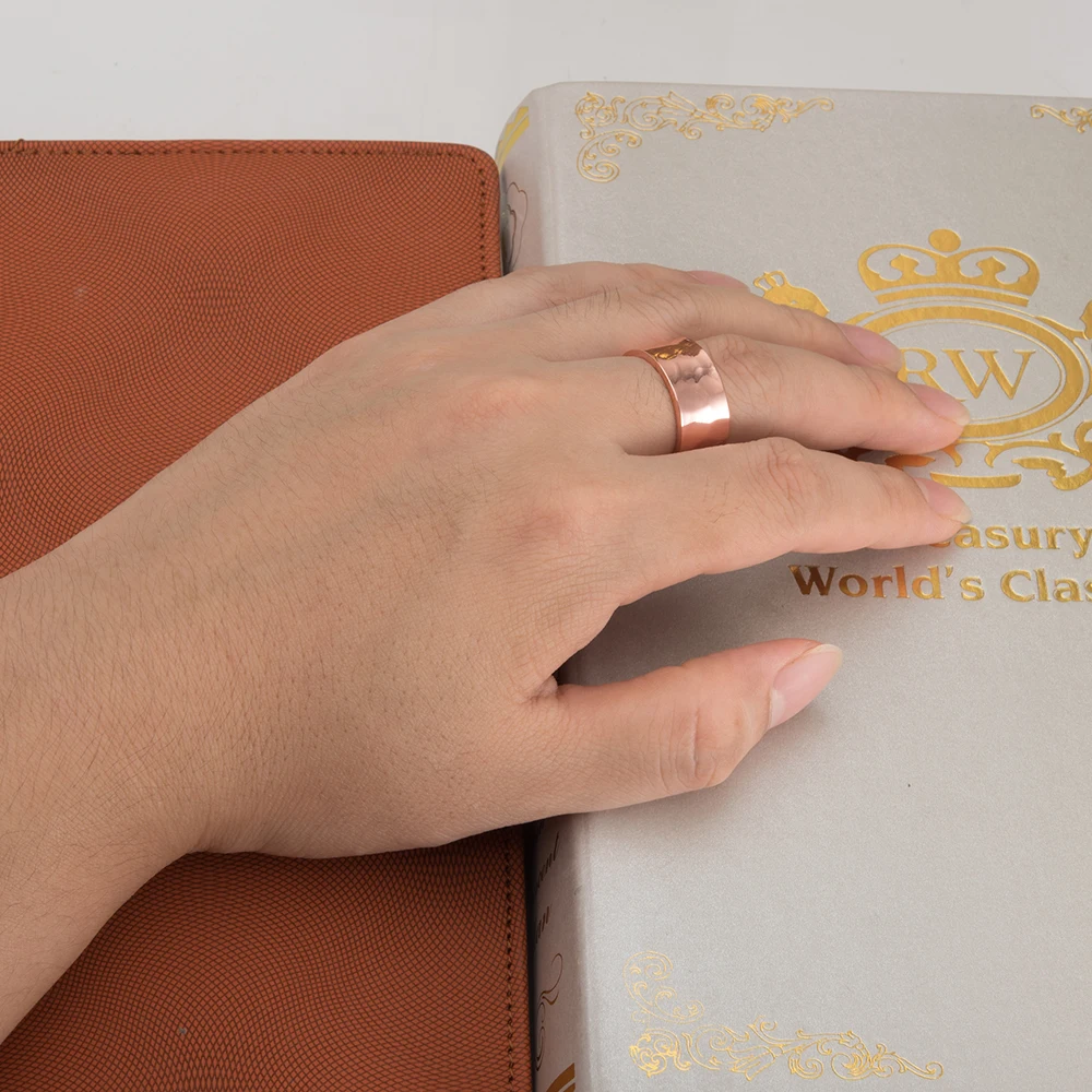 99.99% Pure Copper Magnetic Rings for Men