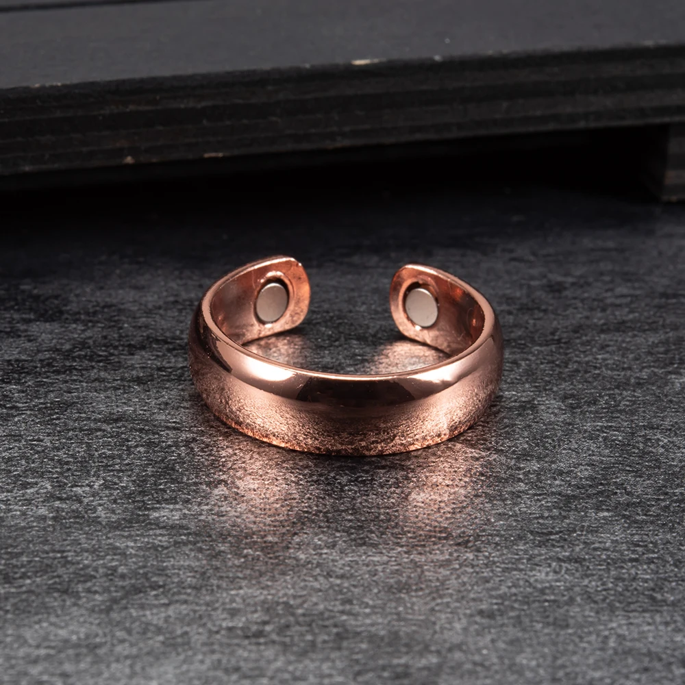 Copper Rings with Magnetic Health Energy