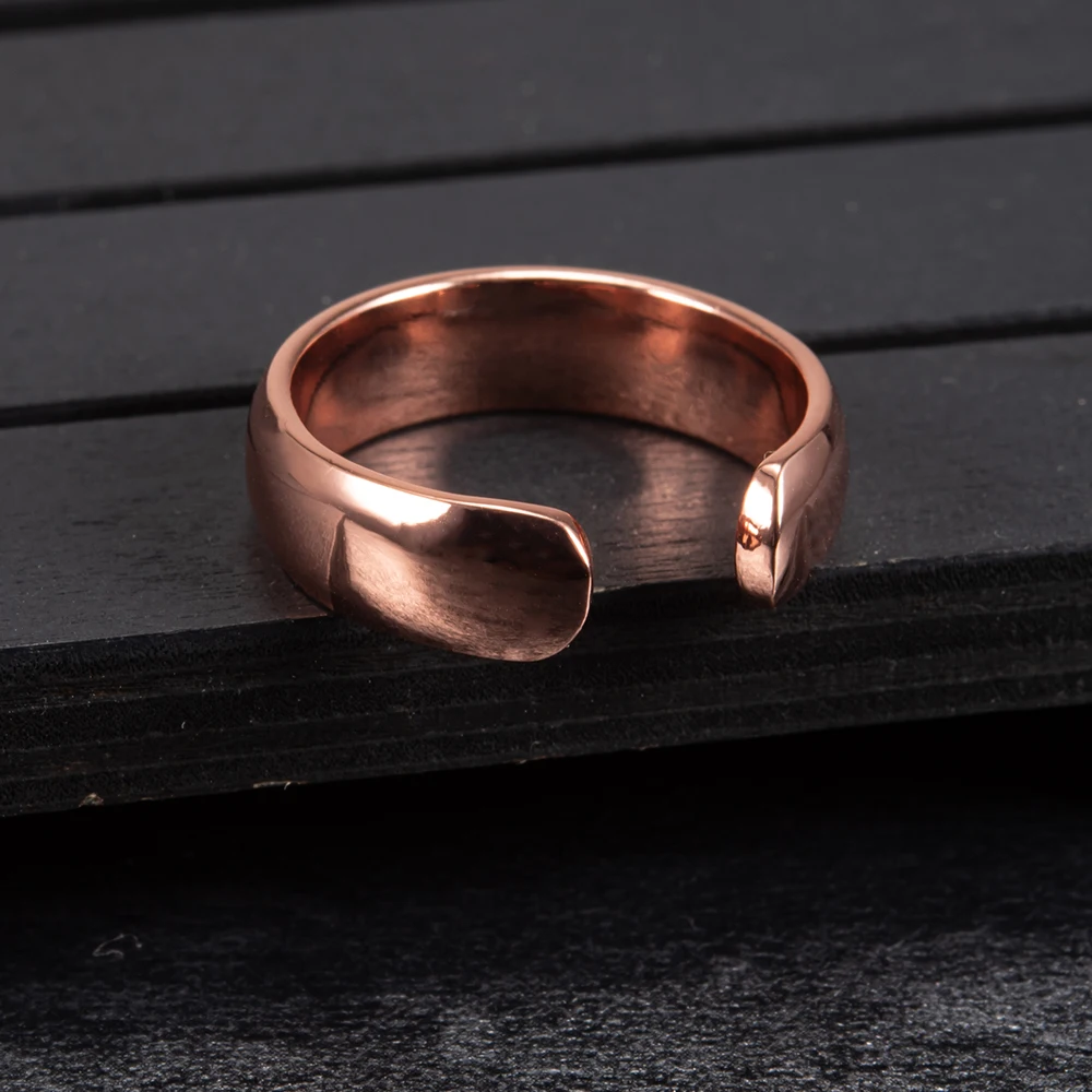 Copper Rings with Magnetic Health Energy