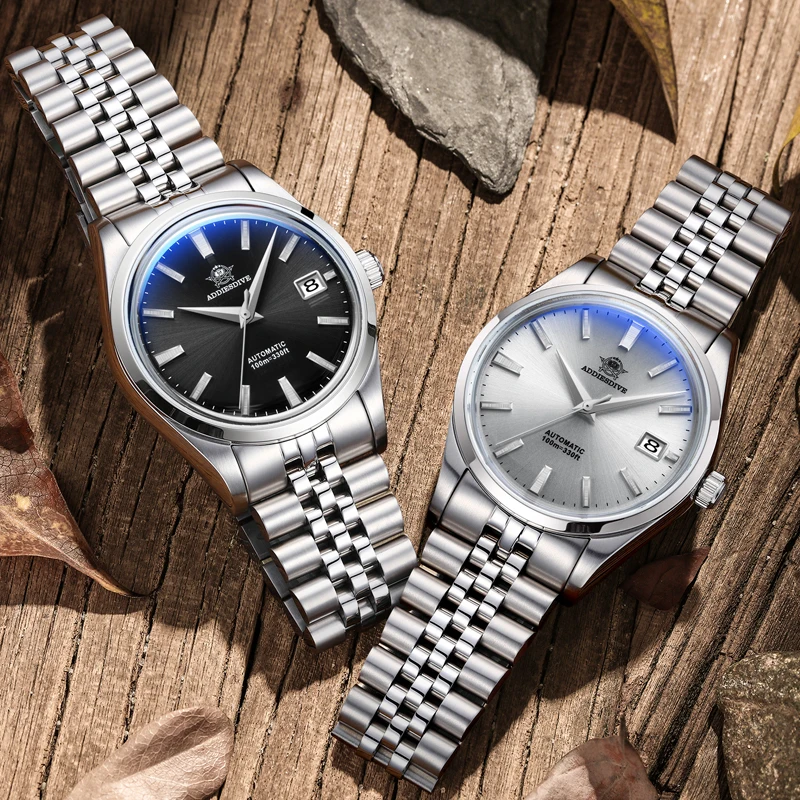 ADDIESDIVE AD2029 Men’s Stainless Steel Watch