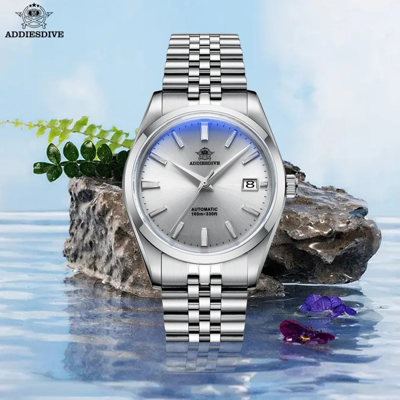 ADDIESDIVE AD2029 Men’s Stainless Steel Watch