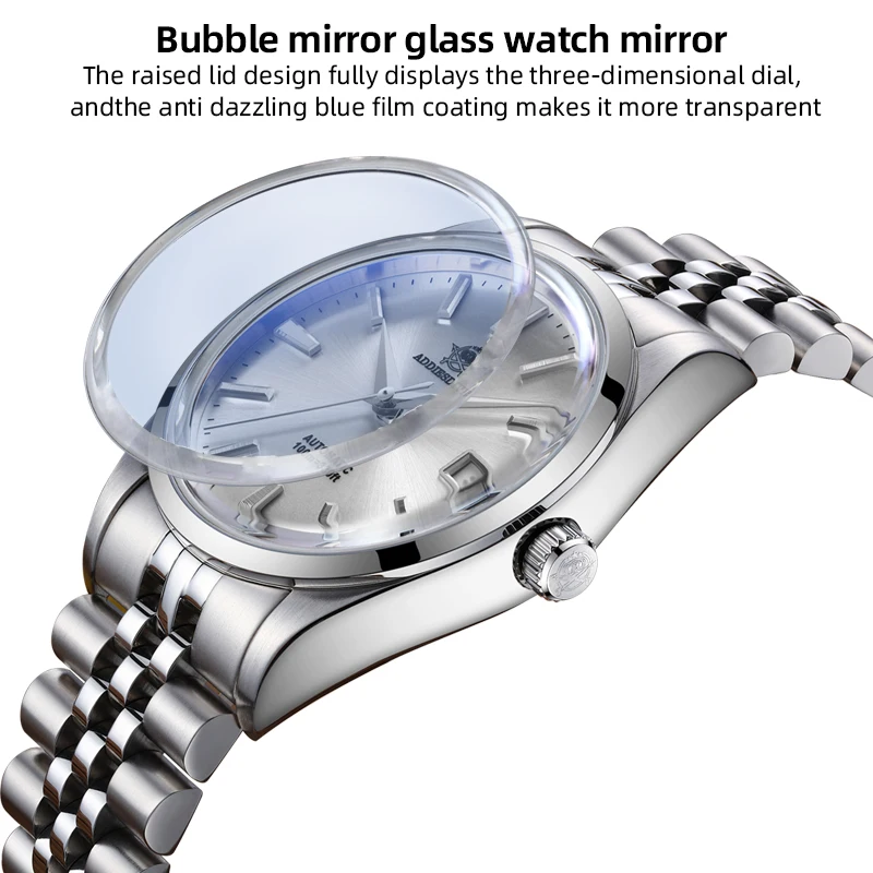 ADDIESDIVE AD2029 Men’s Stainless Steel Watch