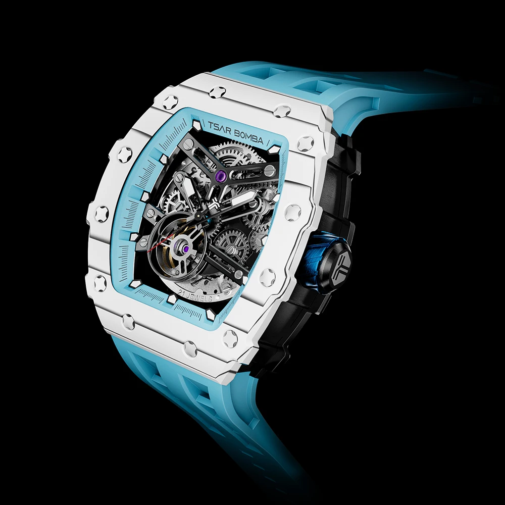 TSAR BOMBA TB8208CF Carbon Fiber Watch