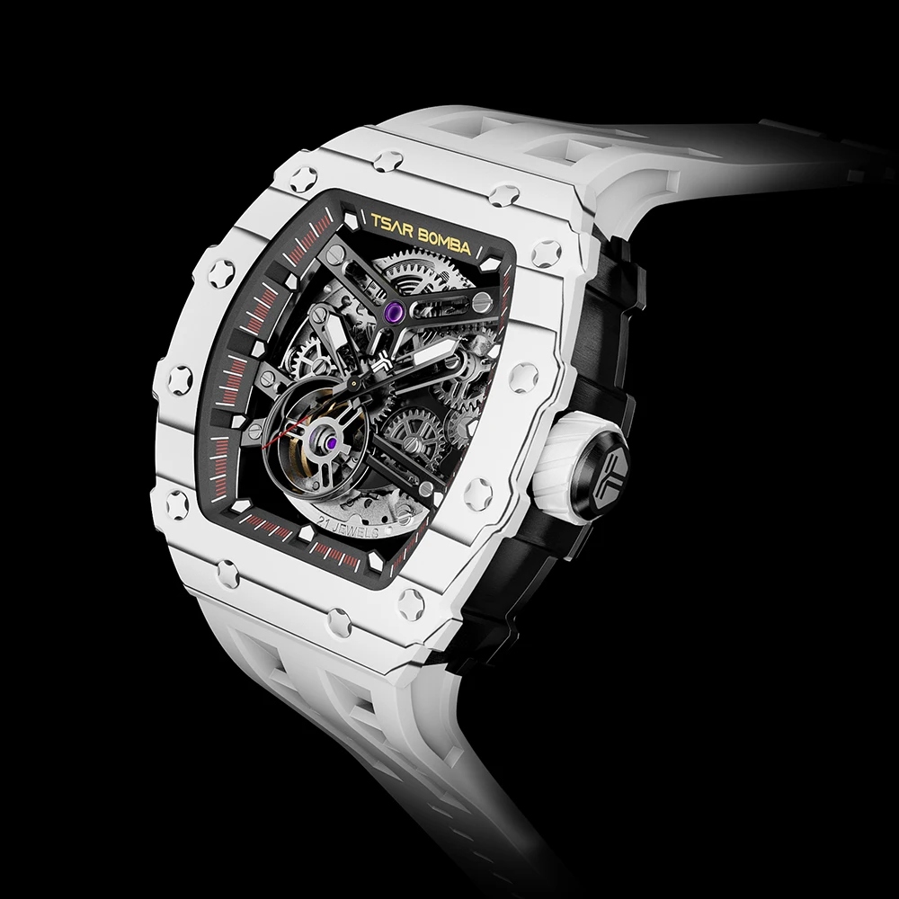 TSAR BOMBA TB8208CF Carbon Fiber Watch