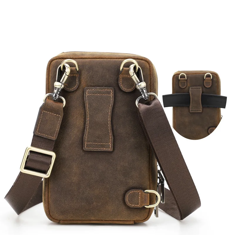 Leather Cell Phone Travel Wallet