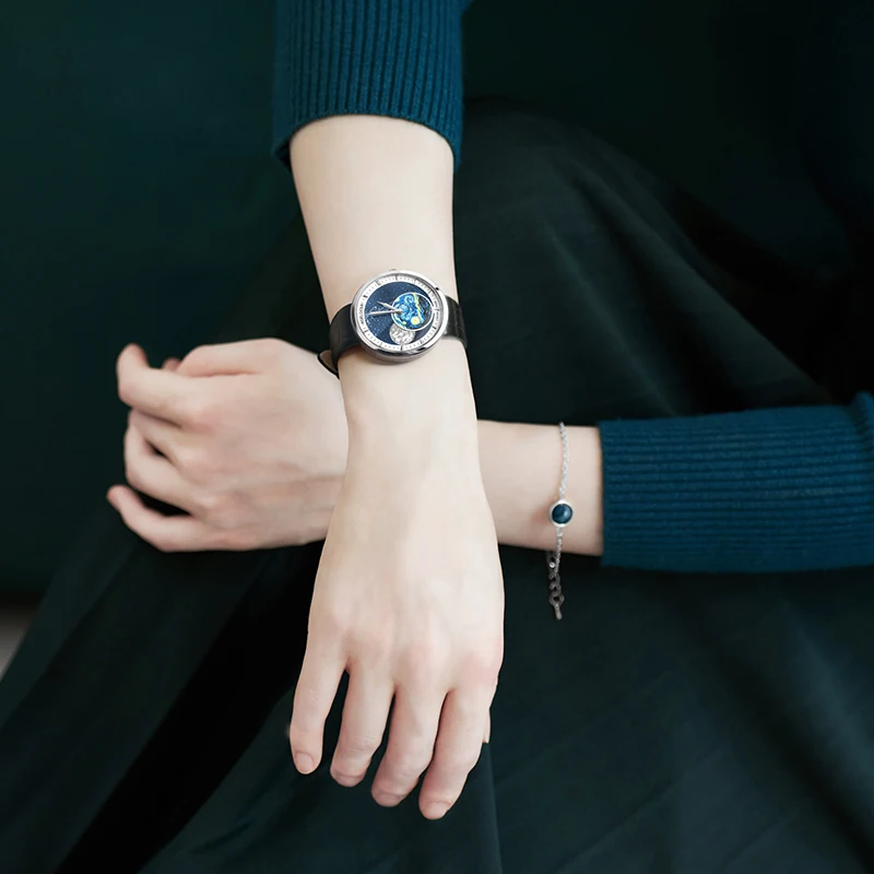 AGELOCER Women's Moonphase Quartz Watch
