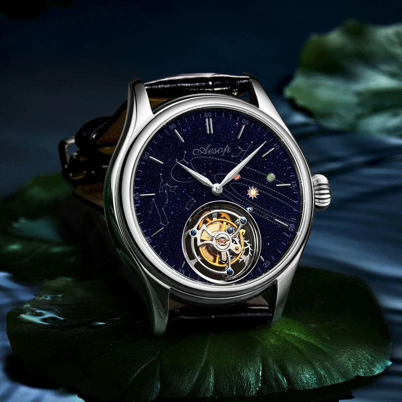 AESOP Starry Sky Bluestone 7025 Tourbillon Watch