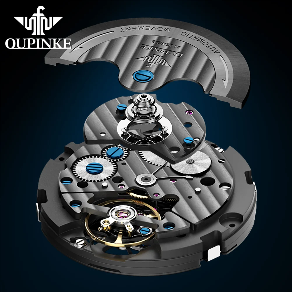 OUPINKE Tourbillon Mens Watch
