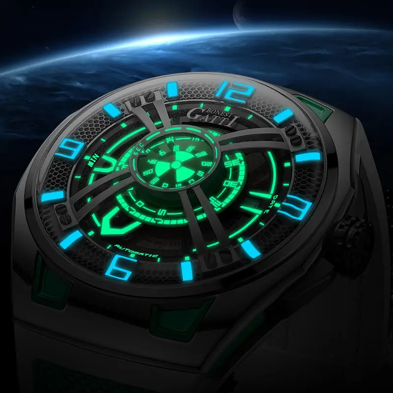 BONEST GATTI GB5803 Luminous Men's Watch