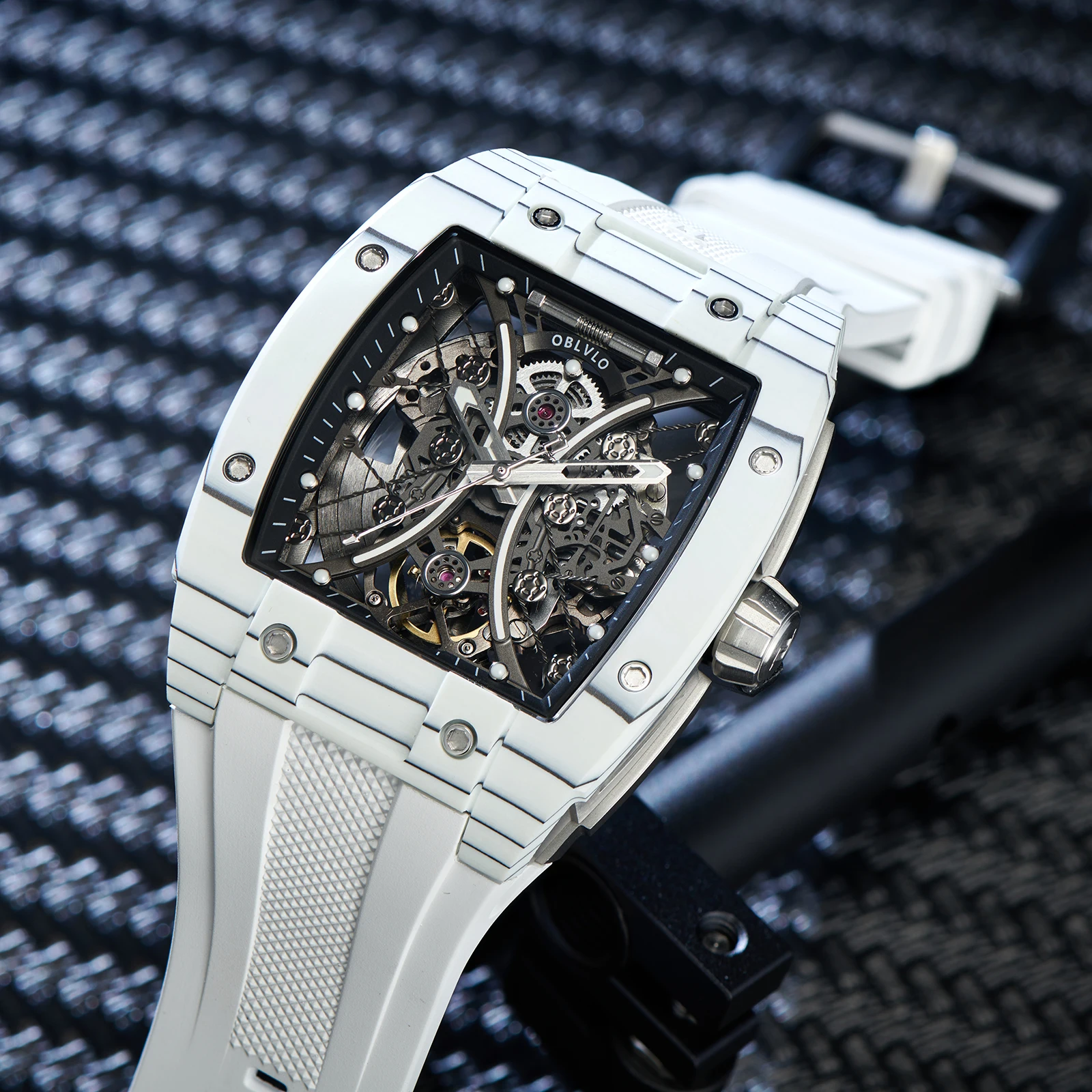 OBLVLO Carbon Fiber Richard Mille Homage