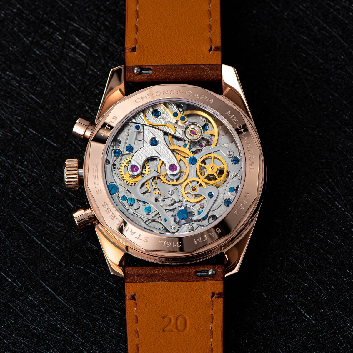 Sugess S442 38mm Chronograph Men's Watch
