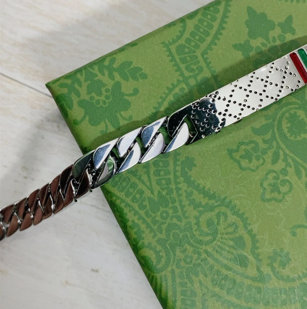 S925 Sterling Silver Retro Mens Bracelet