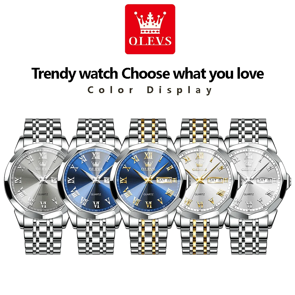 OLEVS 9990 Luxury Watch for Men