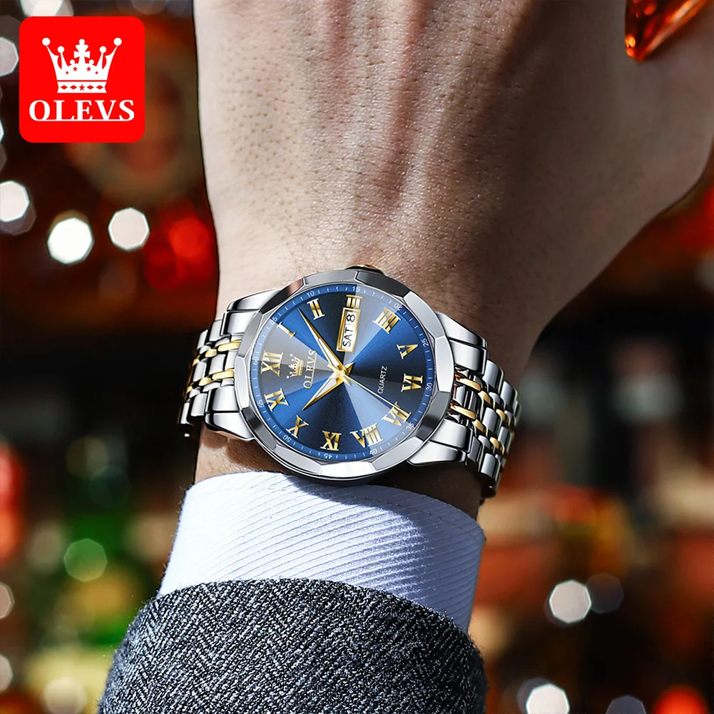 OLEVS 9990 Luxury Watch for Men