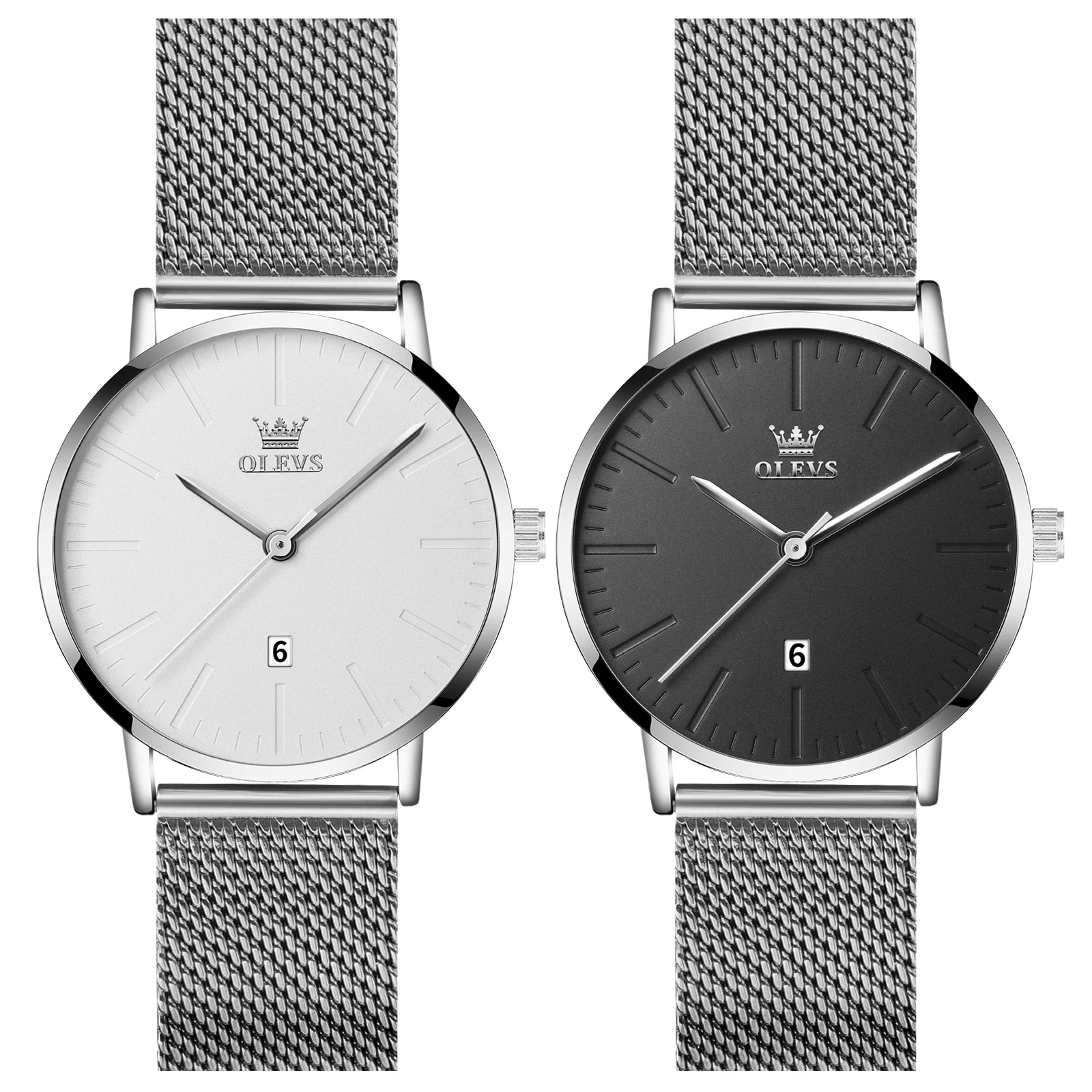 OLEVS Ultra-Thin Quartz Watch for Men