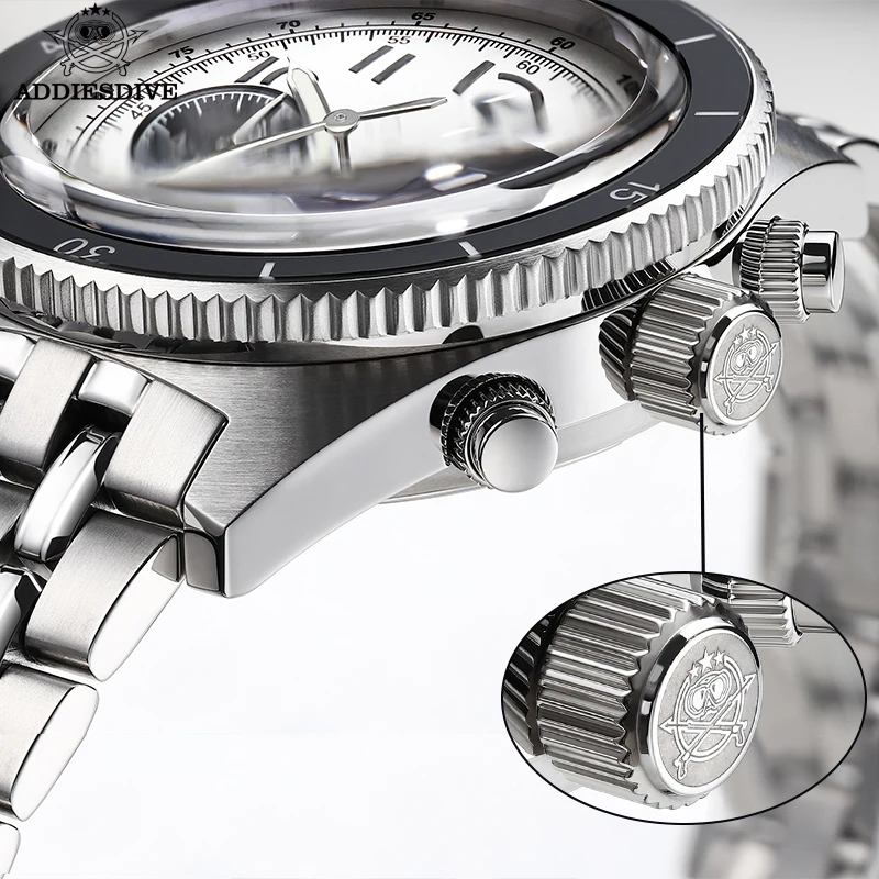 Addiesdive AD2034 Mens Chronograph Watch
