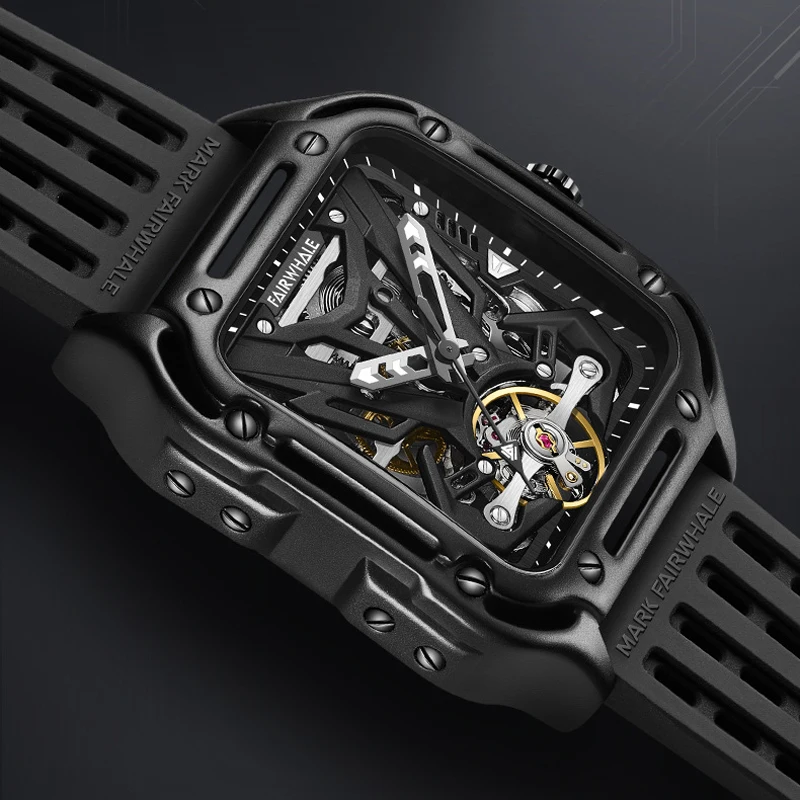 FAIRWHALE FW-6530 Skeleton Tourbillon Watch