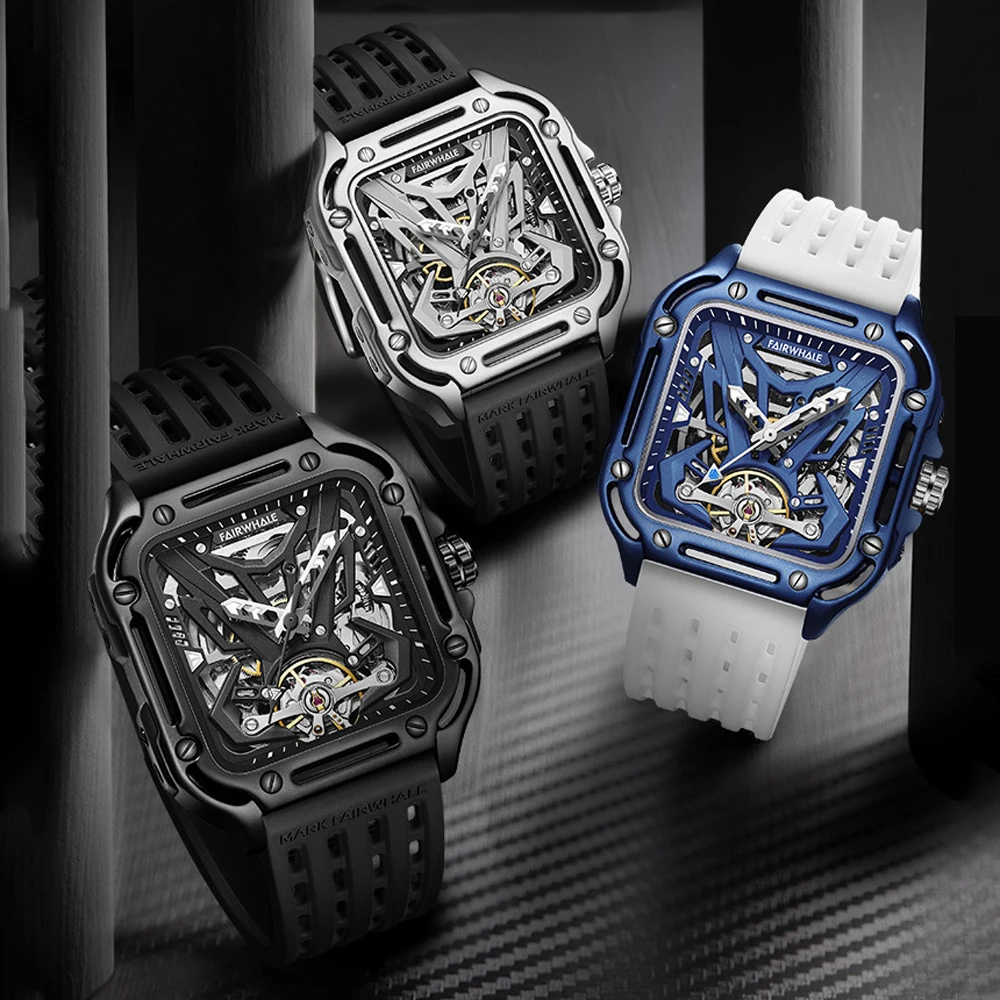 FAIRWHALE FW-6530 Skeleton Tourbillon Watch