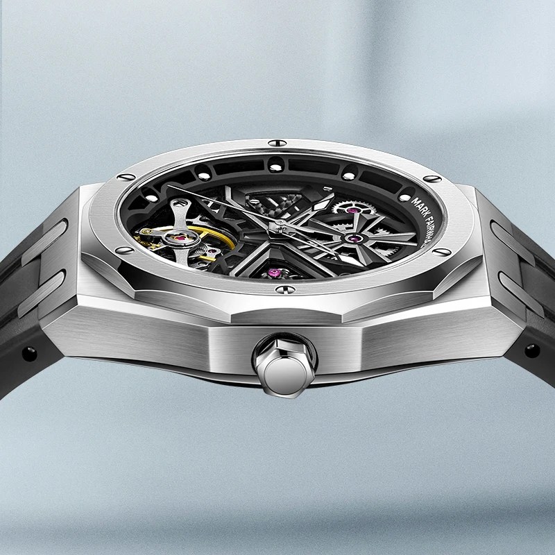 FAIRWHALE FW-6400 Skeleton Mechanical Watch