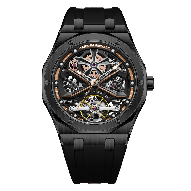 FAIRWHALE FW-6400 Skeleton Mechanical Watch