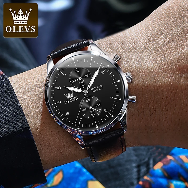 OLEVS 2880 Mens Quartz Business Watch
